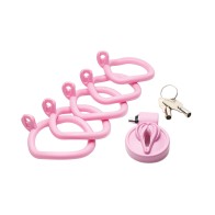 Cárcel de Castidad Pussification Vulva Master Series Rosa