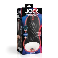 Masturbador Jock Succionador y Vibrador Negro