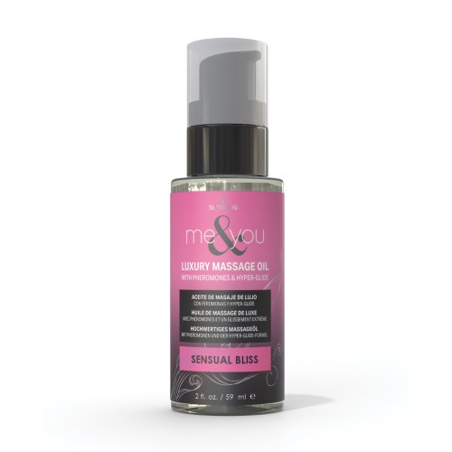 Sensuva Me & You Massage Oil - Enhance Intimacy Awaits