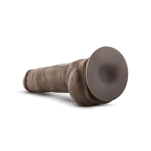 Blush Au Natural 10 Inch Big Boy Dildo Chocolate