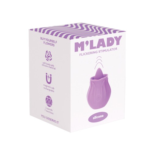 M'Lady Flickering Tongue Clitoral Stimulator