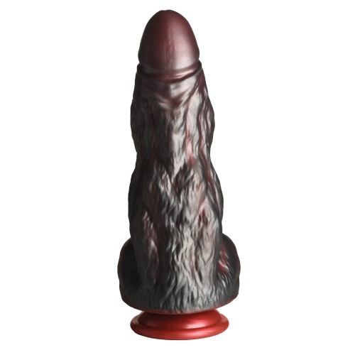 Creature Cocks Dildo de Silicón King Kong - Rojo/Gris