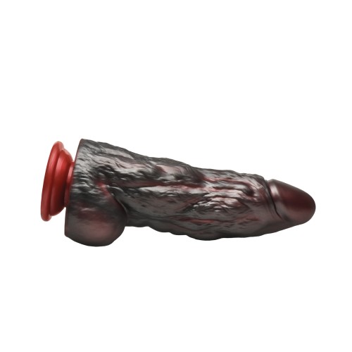 Creature Cocks Dildo de Silicón King Kong - Rojo/Gris