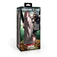 Creature Cocks Dildo de Silicón King Kong - Rojo/Gris