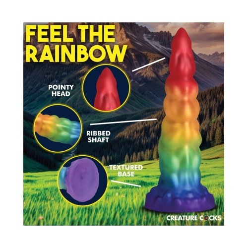 Creature Cocks Magic Rider Unicorn Dildo Rainbow