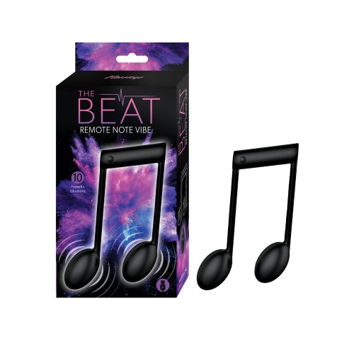 The Beat Remote Note Vibe Black | Symphony of Pleasure