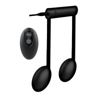 The Beat Remote Note Vibe Black | Symphony of Pleasure