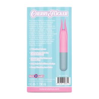 Rock Candy Cherry Flicker Clit Tickler - Pink/Grey