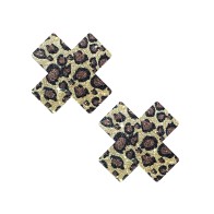 Neva Nude Cheetah X Factor Pasties - Fun and Flirty