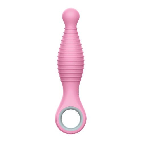 Vibrador Anal Tapered Sweet Cheeks Rosa para Principiantes