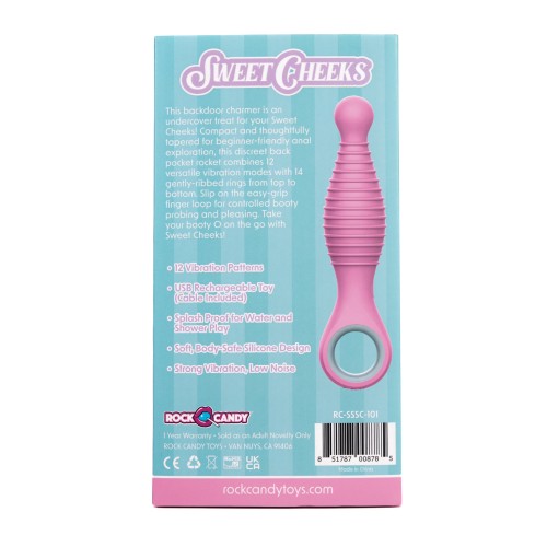 Rock Candy Sweet Cheeks Tapered Anal Vibe Pink for Beginners