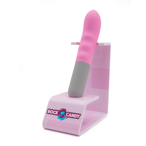 Rock Candy Betterfinger Vibrador G-Spot - Rosa/Gris