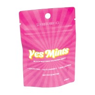 Mentas Yes Strawberry Ice para Refrescamiento Íntimo