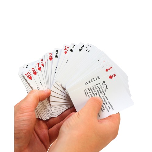 Cartas de Juego 52 Deuces con Tema de Popó