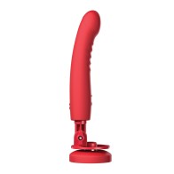 Lovense Mission 2 Touch-Sensitive Dildo Vibrator Red