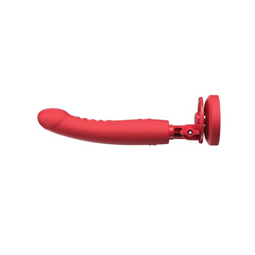 Lovense Mission 2 Vibrador Dildo Sensible al Tacto Rojo