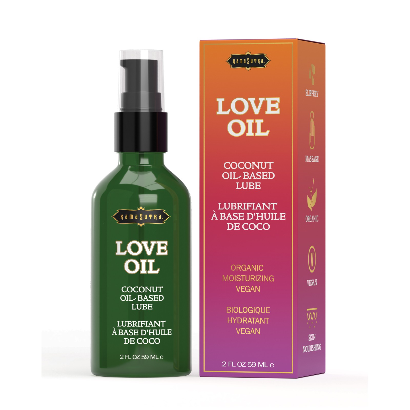 LOVE OIL Coconut Oil-Based Lube