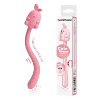 Pretty Love Cute Bunny Flirting Stick Rosa