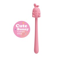 Pretty Love Cute Bunny Flirting Stick Rosa