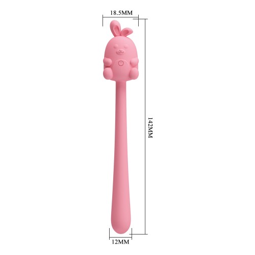 Pretty Love Cute Bunny Flirting Stick Pink