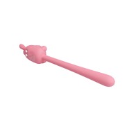 Pretty Love Cute Bunny Flirting Stick Rosa