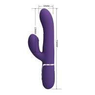 Vibrador Rabbit Pretty Love Mariana 4 en 1