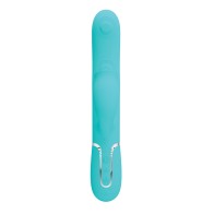 Vibrador Conejito Pretty Love Gigi 3 en 1 - Aqua