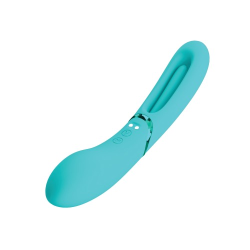 Vibrador Flappy Pretty Love Romance Lexie Aqua