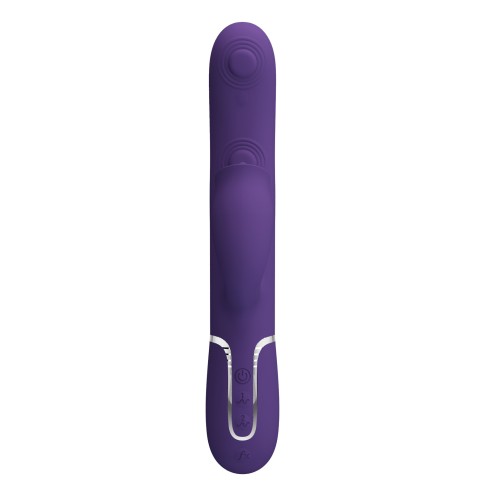 Pretty Love Gigi 3 in 1 Rabbit Vibrator Purple