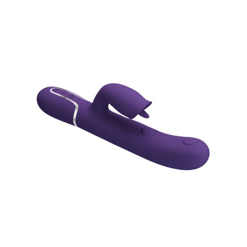 Pretty Love Gigi 3 in 1 Rabbit Vibrator Purple