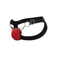 Dngeon Snap Jockstrap Red Stylish Design