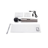 Masajeador Vibrador Recargable Le Wand Die Cast Plata