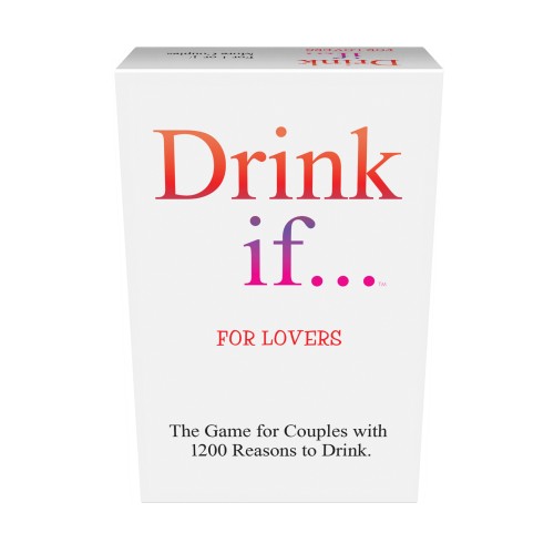 Juego Drink If... Para Parejas