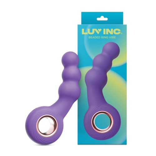 Luv Inc. Beaded Ring Vibrator - Discover Ultimate Pleasure