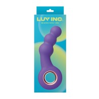 Luv Inc. Beaded Ring Vibrator - Discover Ultimate Pleasure