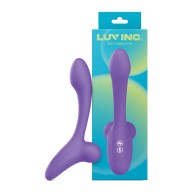 Luv Inc Vibrador Dúo Poseable Púrpura