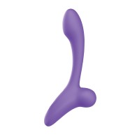 Luv Inc Vibrador Dúo Poseable Púrpura