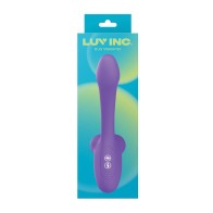 Luv Inc Vibrador Dúo Poseable Púrpura