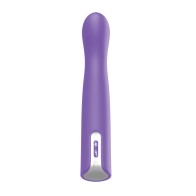 Luv Inc G-Spot Vibrator with Moving Beads Purple