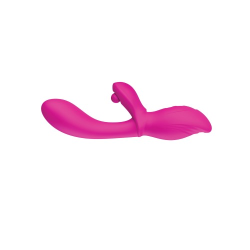 Luv Inc. Thumping Ball Rabbit Vibrator Pink