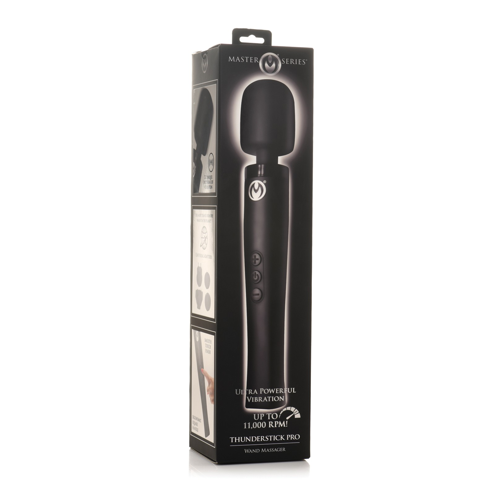 Master Series Thunderstick Pro Wand Massager Black