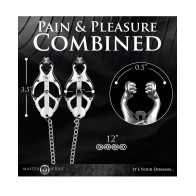 Tyrant Spiked Clover Nipple Clamps - Maximum Intensity