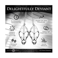 Tyrant Spiked Clover Nipple Clamps - Maximum Intensity