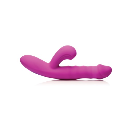 Vibrador Conejito con Movimiento y Succión Bang! - Púrpura