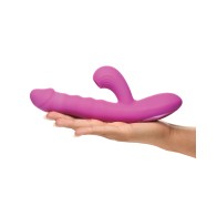 Vibrador Conejito con Movimiento y Succión Bang! - Púrpura