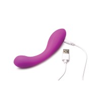 Bang Vibrador de Silicona para G-Spot Morado en Línea