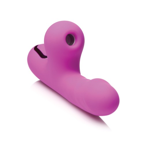 Vibrador Conejito Mini Succión Púrpura