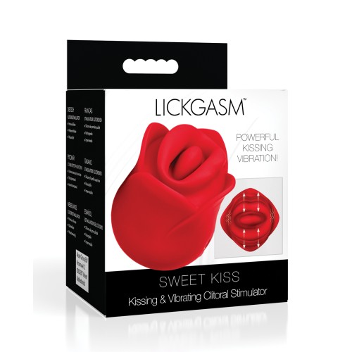 Lickgasm Sweet Kiss para Placer Besador y Vibrante