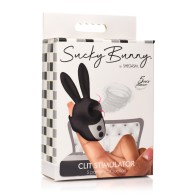 Shegasm Sucky Bunny Clit Stimulator Black