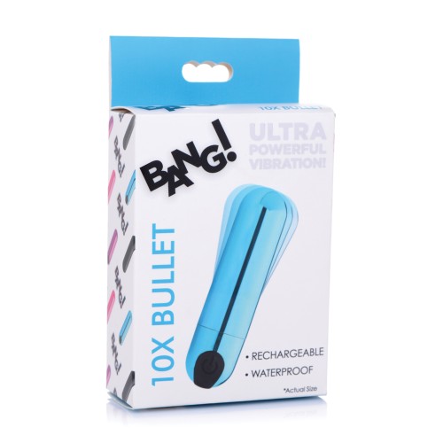 Bang! 10X Rechargeable Vibrating Bullet for Pleasure On-the-Go